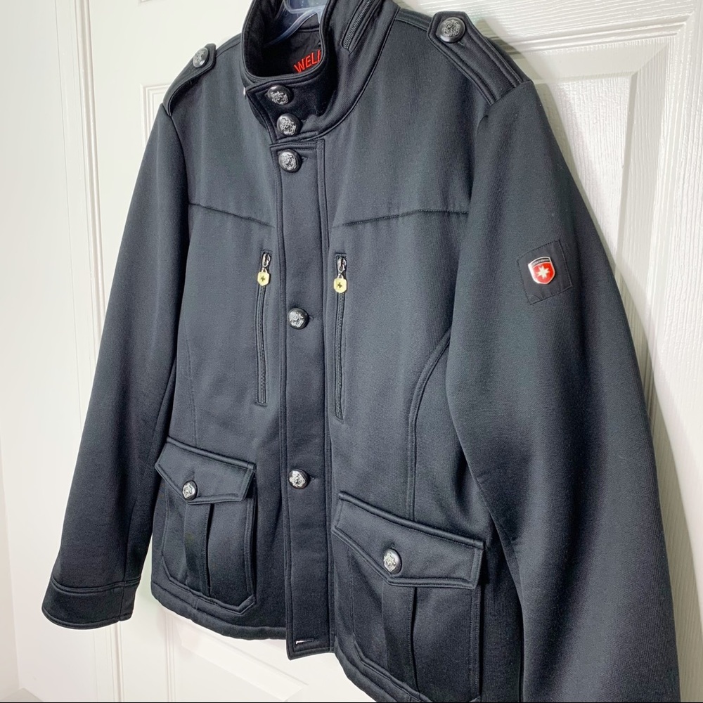 Wellensteyn Moto Parka Jacket Germany in Black Size XL - Picture 2 of 15